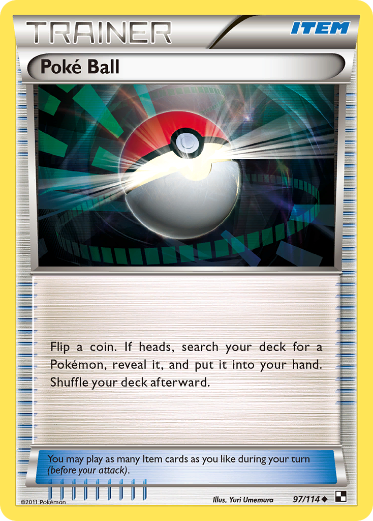 Poke Ball (97/114) [Black & White: Base Set] | Clutch Gaming