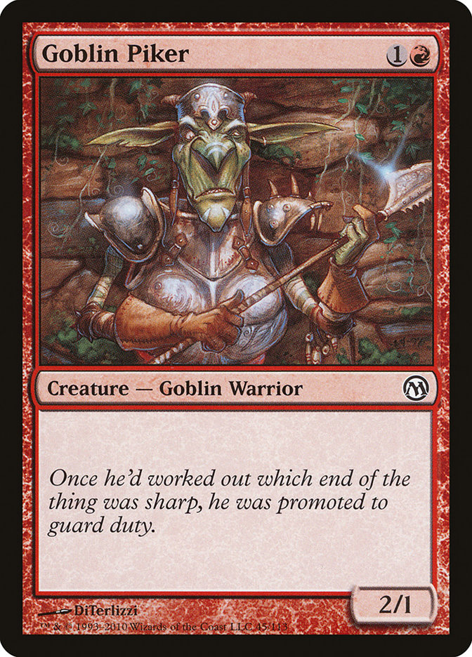 Goblin Piker [Duels of the Planeswalkers] | Clutch Gaming