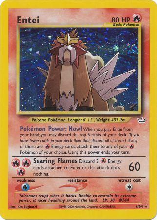 Entei (6/64) [Neo Revelation Unlimited] | Clutch Gaming