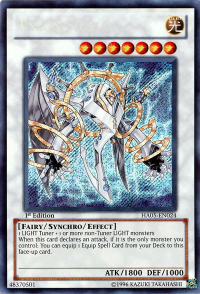 Vylon Sigma [HA05-EN024] Secret Rare | Clutch Gaming