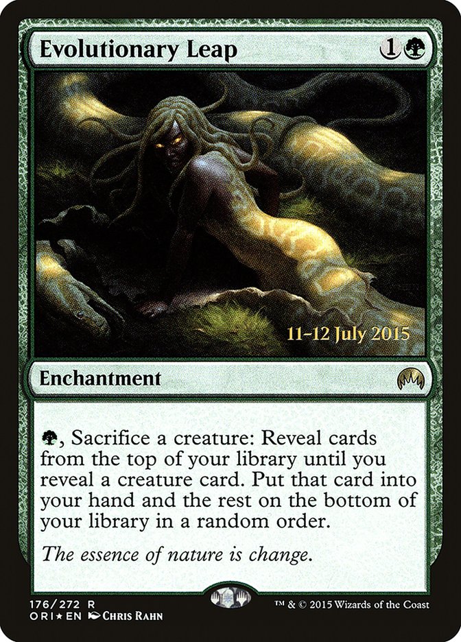 Evolutionary Leap [Magic Origins Prerelease Promos] | Clutch Gaming