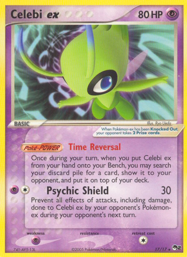 Celebi ex (17/17) [POP Series 2] | Clutch Gaming