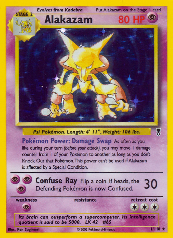 Alakazam (1/110) [Legendary Collection] | Clutch Gaming