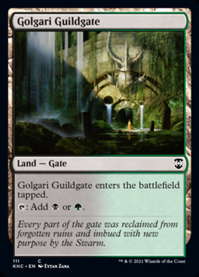 Golgari Guildgate [Kaldheim Commander] | Clutch Gaming