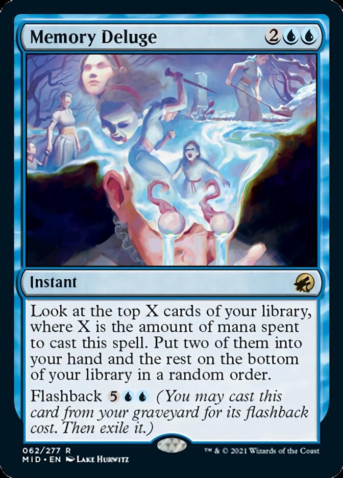 Memory Deluge [Innistrad: Midnight Hunt] | Clutch Gaming