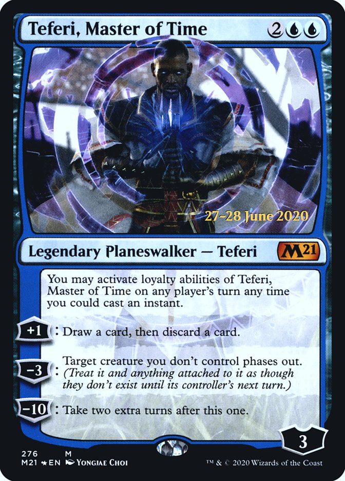 Teferi, Master of Time (276) [Core Set 2021 Prerelease Promos] | Clutch Gaming