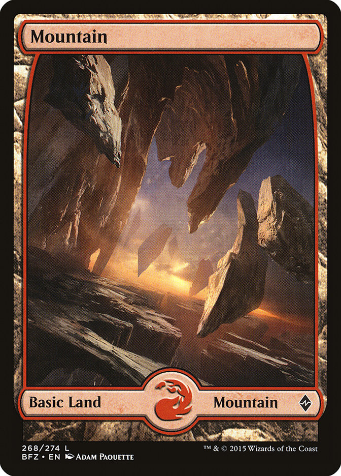 Mountain (268) [Battle for Zendikar] | Clutch Gaming