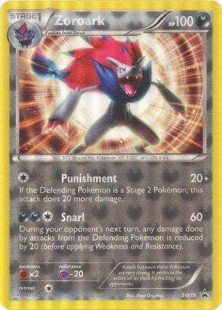 Zoroark (BW19) (Jumbo Card) [Black & White: Black Star Promos] | Clutch Gaming