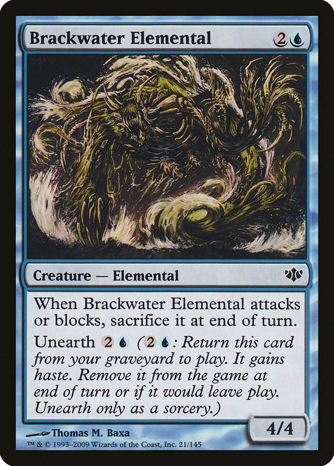 Brackwater Elemental [Conflux] | Clutch Gaming