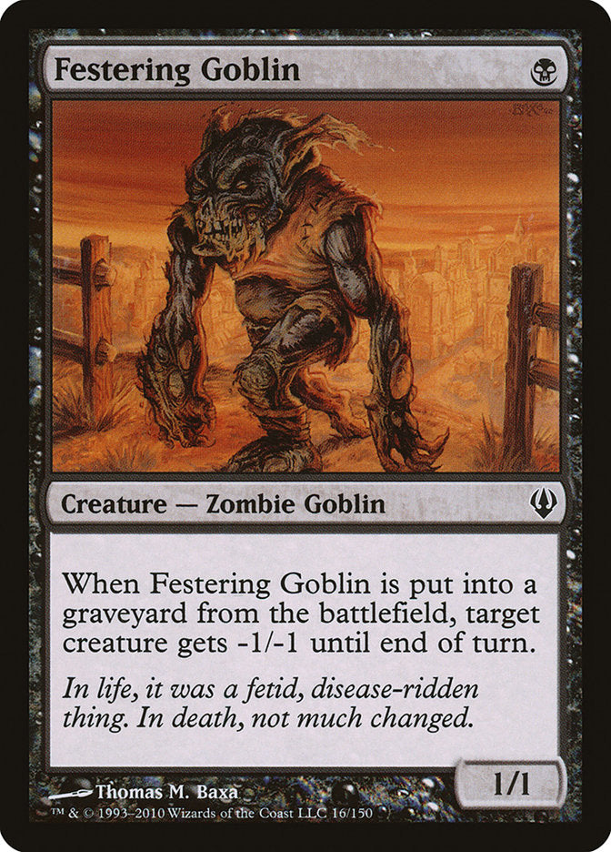 Festering Goblin [Archenemy] | Clutch Gaming