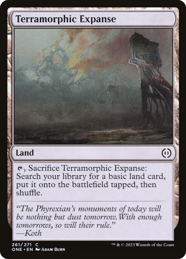 Terramorphic Expanse [Phyrexia: All Will Be One] | Clutch Gaming