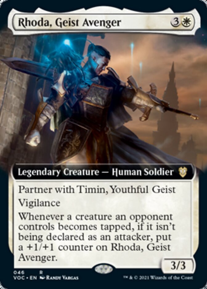 Rhoda, Geist Avenger (Extended Art) [Innistrad: Crimson Vow Commander] | Clutch Gaming