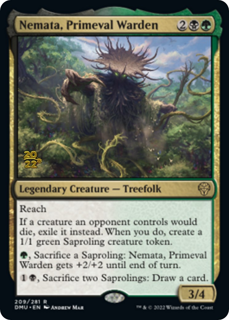 Nemata, Primeval Warden [Dominaria United Prerelease Promos] | Clutch Gaming