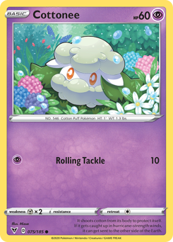 Cottonee (075/185) [Sword & Shield: Vivid Voltage] | Clutch Gaming