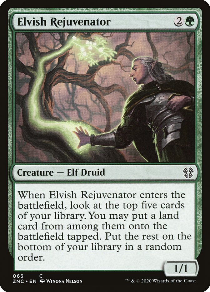 Elvish Rejuvenator [Zendikar Rising Commander] | Clutch Gaming