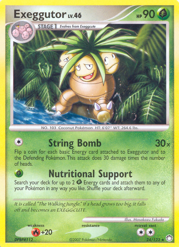 Exeggutor (24/123) [Diamond & Pearl: Mysterious Treasures] | Clutch Gaming