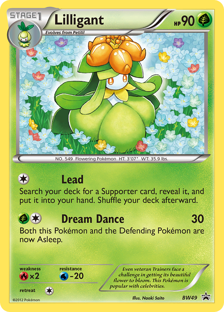 Lilligant (BW49) [Black & White: Black Star Promos] | Clutch Gaming