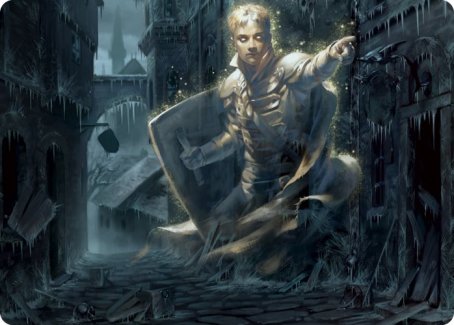 Dennick, Pious Apparition Art Card [Innistrad: Midnight Hunt Art Series] | Clutch Gaming