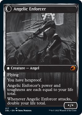 Enduring Angel // Angelic Enforcer [Innistrad: Double Feature] | Clutch Gaming