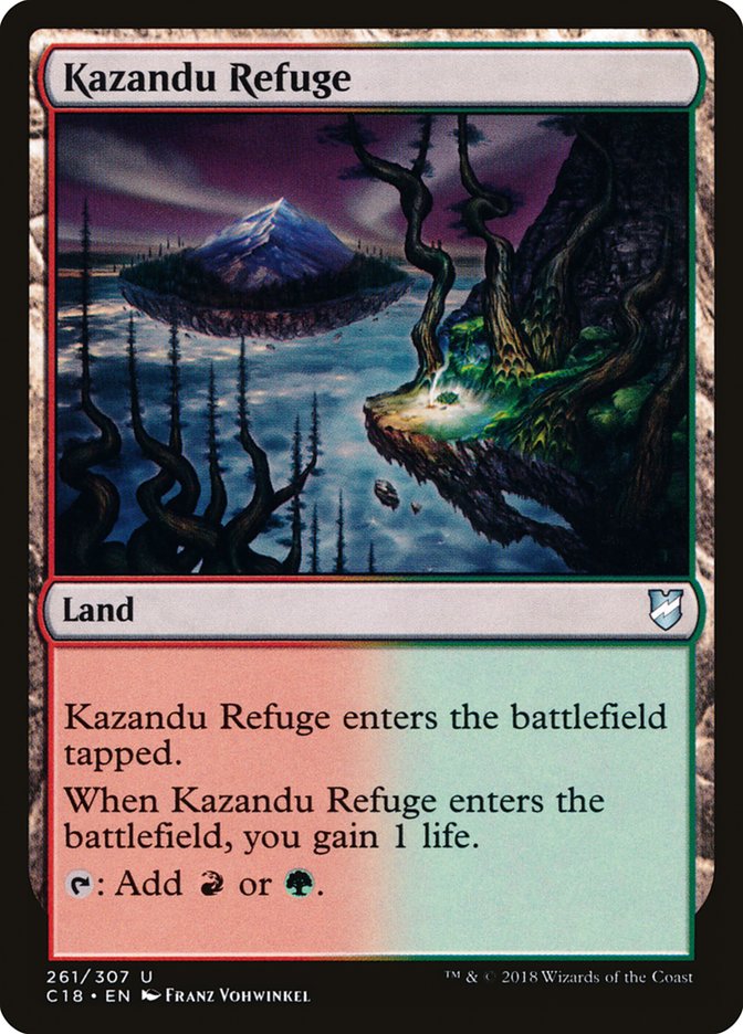 Kazandu Refuge [Commander 2018] | Clutch Gaming