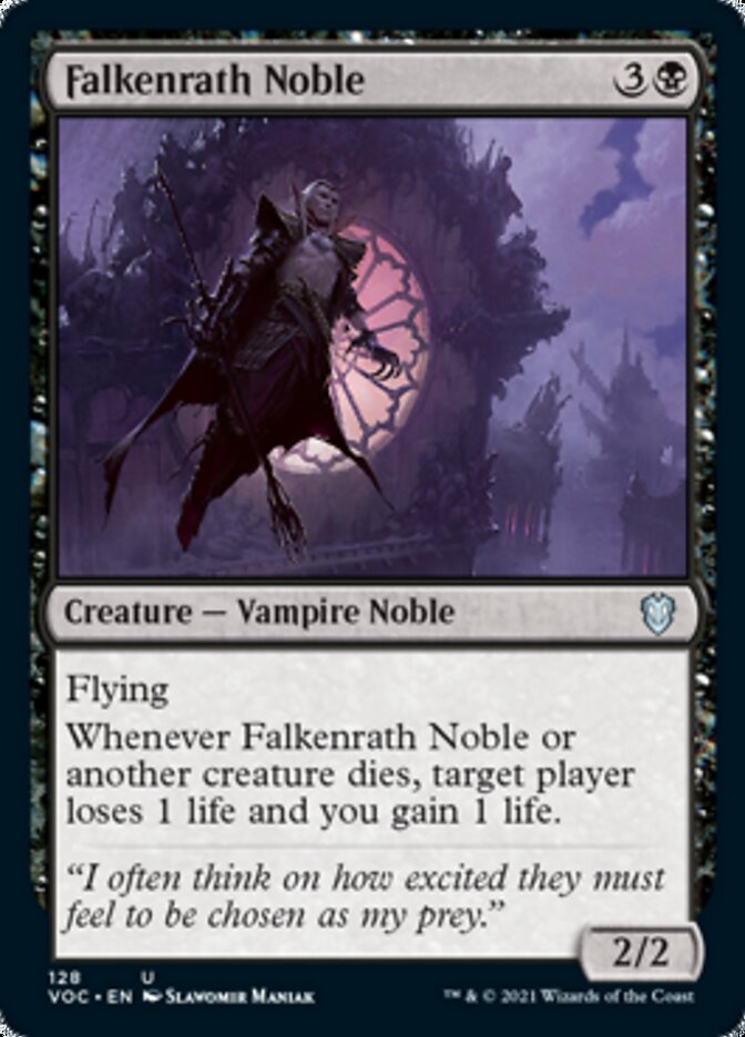 Falkenrath Noble [Innistrad: Crimson Vow Commander] | Clutch Gaming