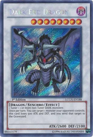 Dark End Dragon [LCGX-EN188] Secret Rare | Clutch Gaming