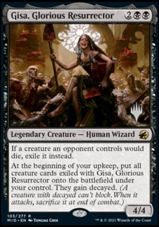 Gisa, Glorious Resurrector (Promo Pack) [Innistrad: Midnight Hunt Promos] | Clutch Gaming