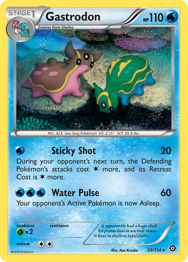 Gastrodon (29/114) [XY: Steam Siege] | Clutch Gaming