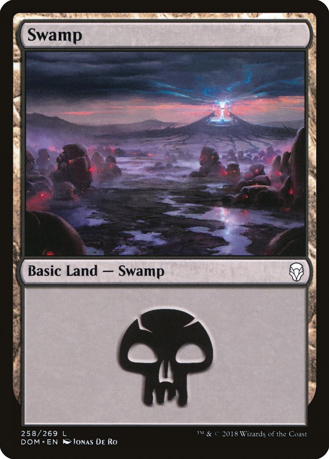 Swamp (258) [Dominaria] | Clutch Gaming