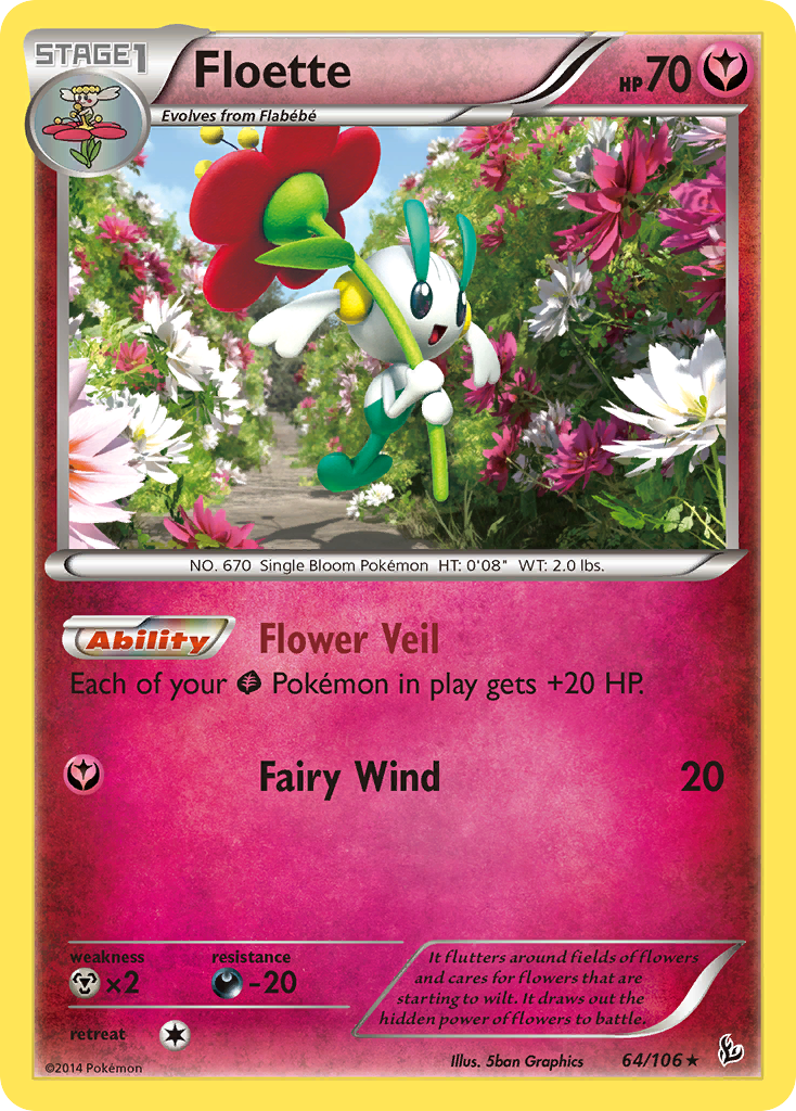 Floette (64/106) [XY: Flashfire] | Clutch Gaming