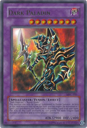 Dark Paladin (Reprint Artwork) [MFC-105] Ultra Rare | Clutch Gaming