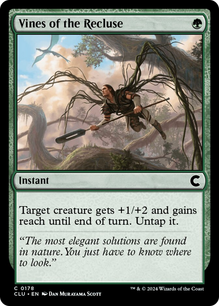 Vines of the Recluse [Ravnica: Clue Edition] | Clutch Gaming