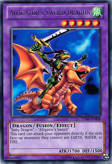 Alligator's Sword Dragon [TU08-EN008] Rare | Clutch Gaming