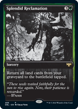 Splendid Reclamation [Innistrad: Double Feature] | Clutch Gaming
