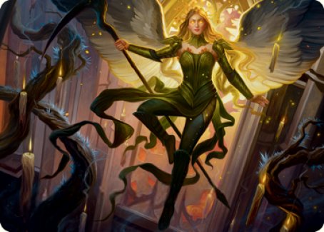 Sigarda, Champion of Light Art Card [Innistrad: Midnight Hunt Art Series] | Clutch Gaming