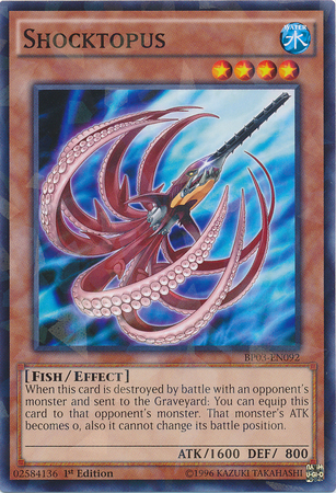 Shocktopus [BP03-EN092] Shatterfoil Rare | Clutch Gaming