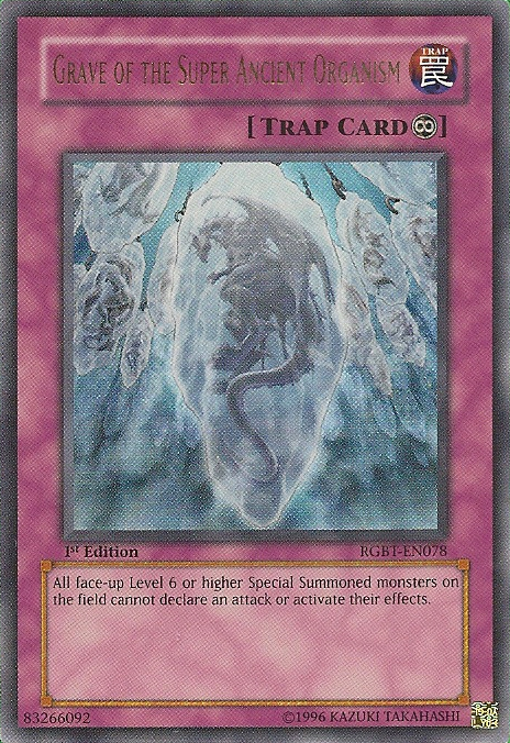 Grave of the Super Ancient Organism [RGBT-EN078] Ultra Rare | Clutch Gaming