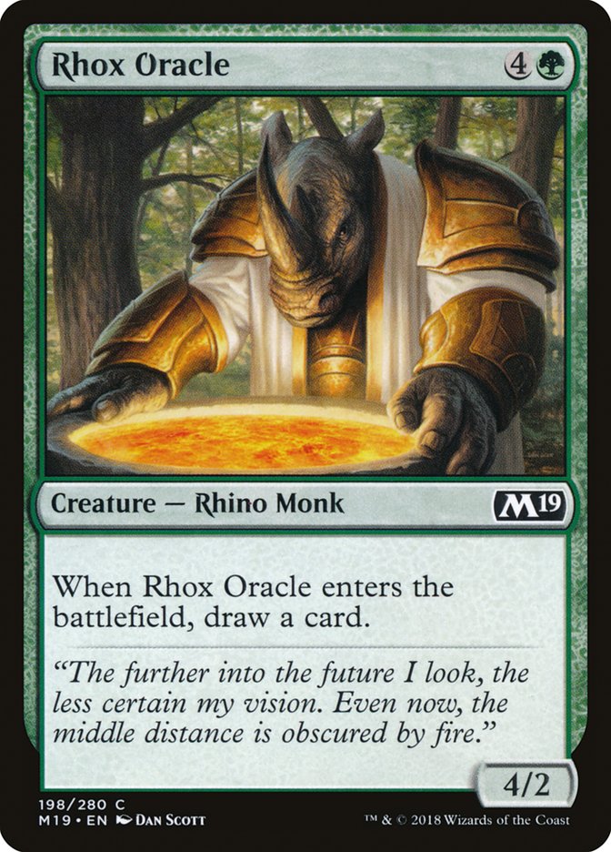 Rhox Oracle [Core Set 2019] | Clutch Gaming