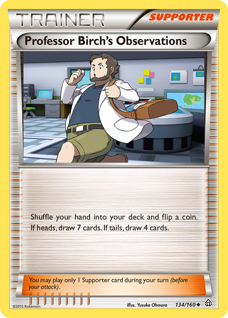 Professor Birch's Observations (134/160) [XY: Primal Clash] | Clutch Gaming