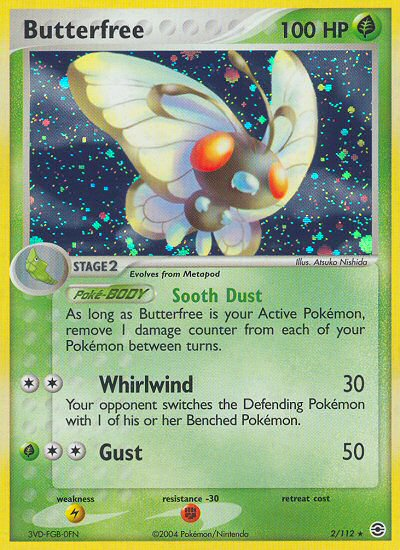 Butterfree (2/112) [EX: FireRed & LeafGreen] | Clutch Gaming