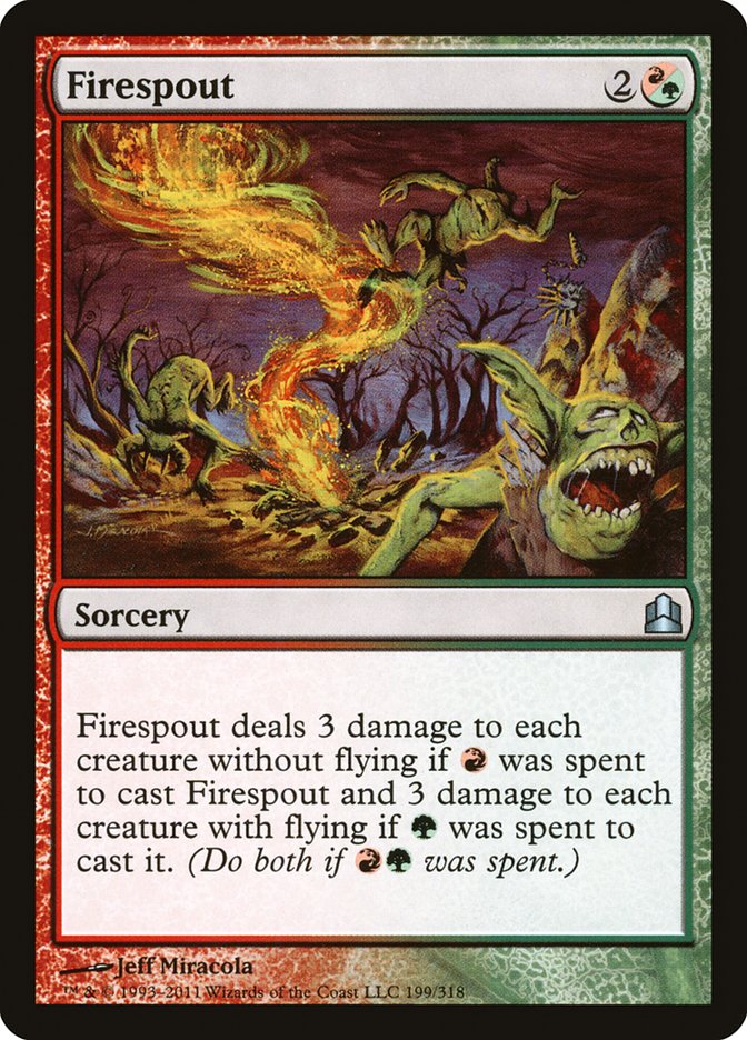 Firespout [Commander 2011] | Clutch Gaming