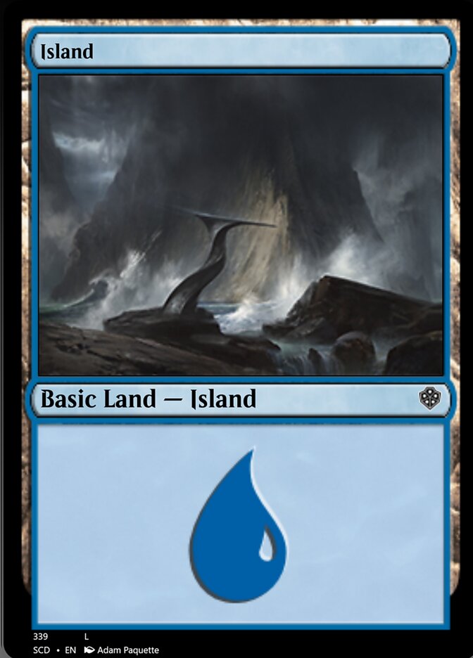 Island (339) [Starter Commander Decks] | Clutch Gaming