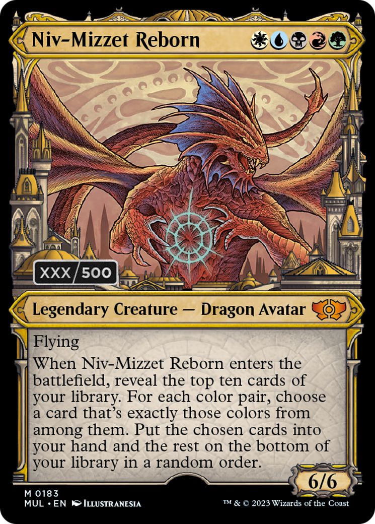 Niv-Mizzet Reborn (Serialized) [Multiverse Legends] | Clutch Gaming