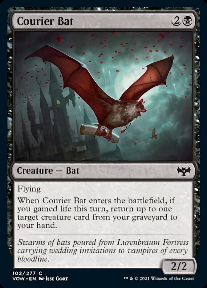 Courier Bat [Innistrad: Crimson Vow] | Clutch Gaming