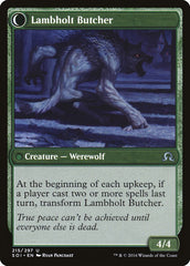 Lambholt Pacifist // Lambholt Butcher [Shadows over Innistrad] | Clutch Gaming