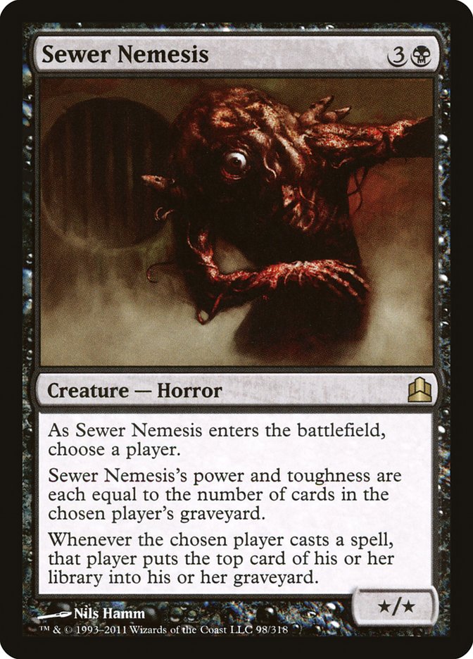 Sewer Nemesis [Commander 2011] | Clutch Gaming