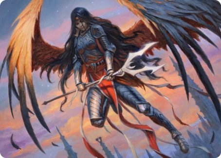 Liesa, Forgotten Archangel Art Card [Innistrad: Midnight Hunt Art Series] | Clutch Gaming