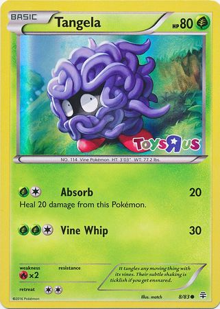 Tangela (8/83) (Toys R Us Promo) [XY: Generations] | Clutch Gaming