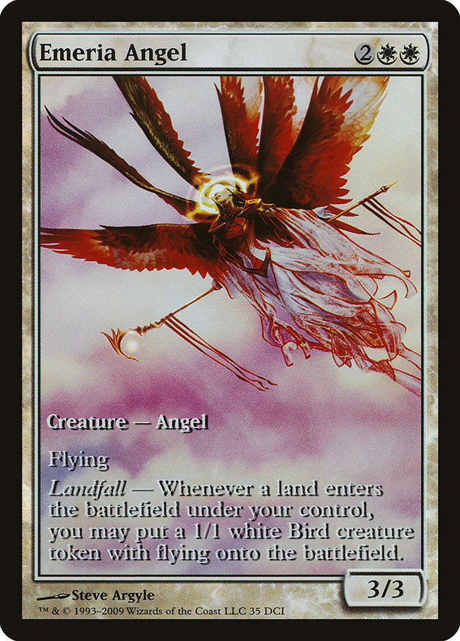 Emeria Angel (Game Day) (Extended Art) [Zendikar Promos] | Clutch Gaming