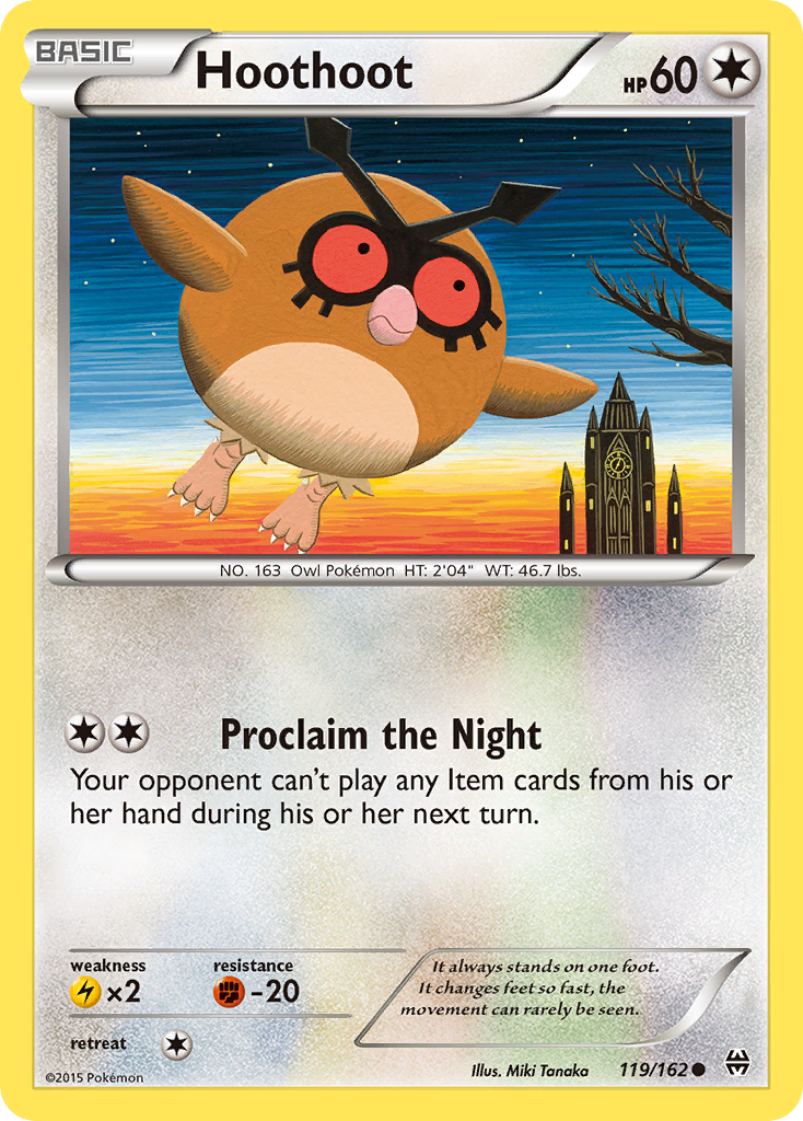 Hoothoot (119/162) [XY: BREAKthrough] | Clutch Gaming